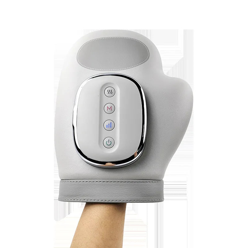 Electric Hand Massager With Airbag Compression Warm Heating Cordless Glove Massager Application for Palm Finger Relaxation Gift